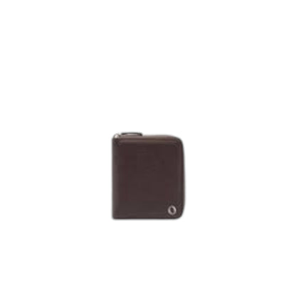 Portafoglio Micron in Pelle Martellata con Zip