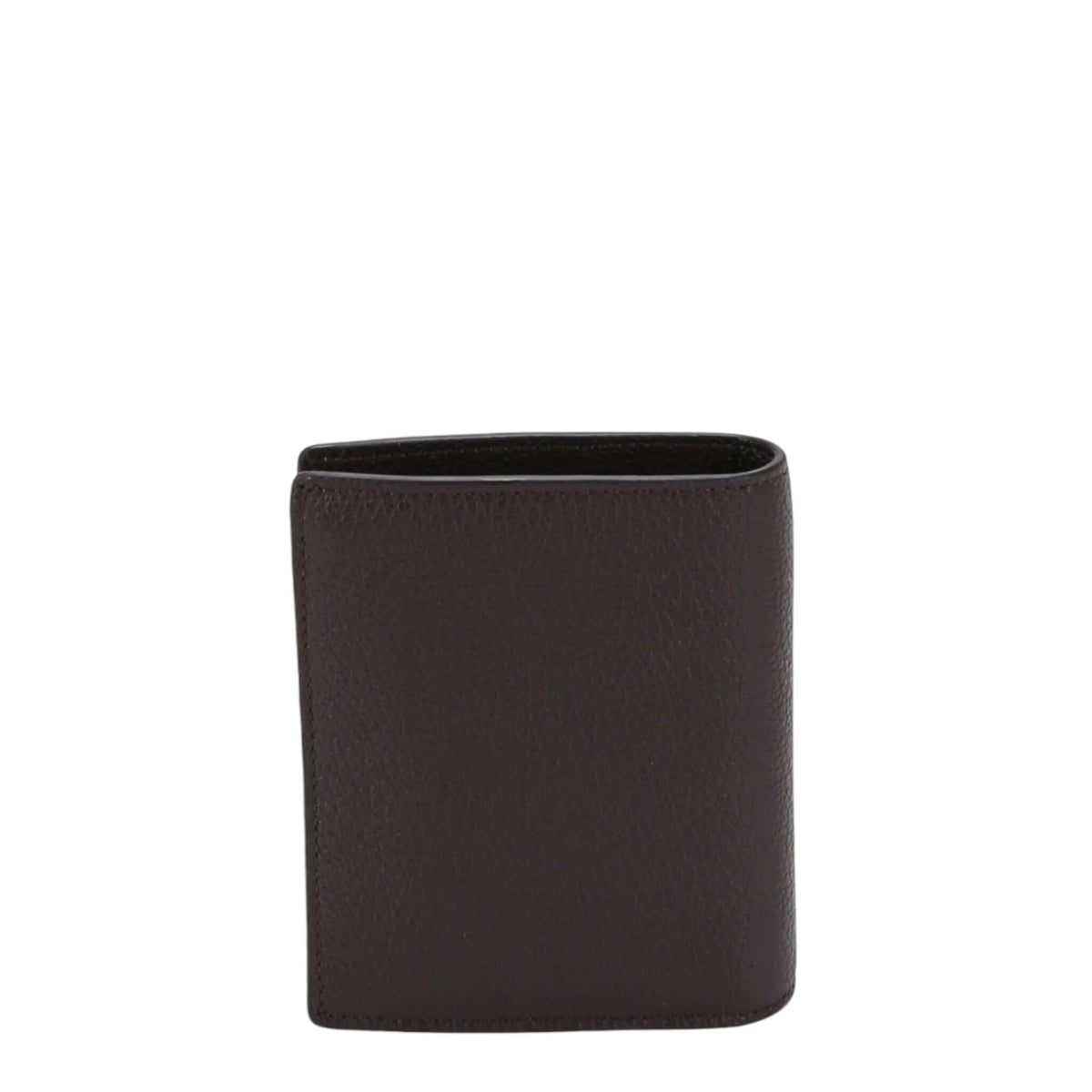 Micron Vertical Leather Wallet with Card Holder Gusset