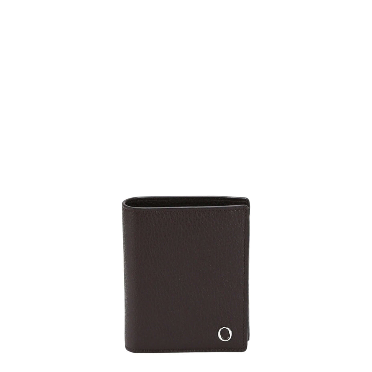 Micron Vertical Leather Wallet with Card Holder Gusset