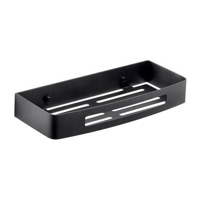 Portaoggetti doccia rettangolare GEDY linea Nerva nero matt