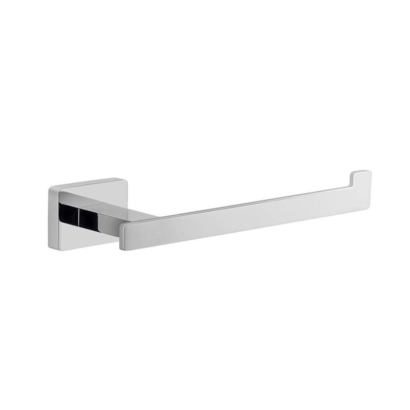 Portarotolo a muro Gedy in acciaio inox e cromall serie Atena