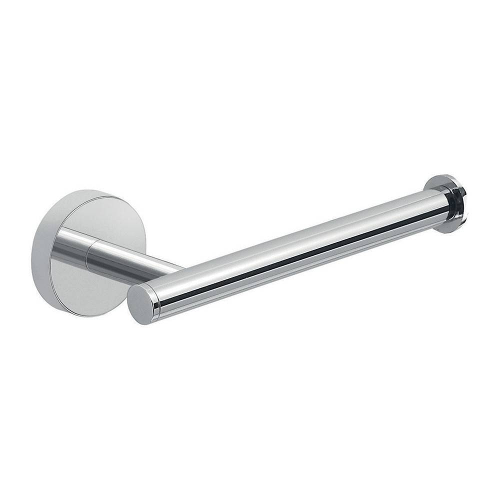Portarotolo a muro Gedy in acciaio inox e cromall serie Eros