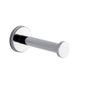 Gedy wall-mounted toilet paper holder in stainless steel and chrome from the Felce series