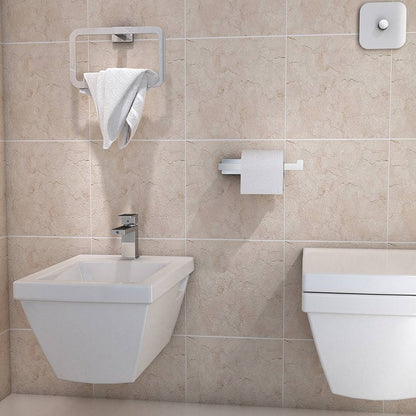 Portasalviette GEDY linea Atena ad anello colore Cromato