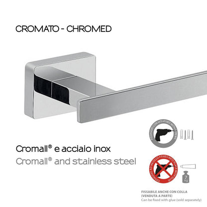 Portasalviette GEDY linea Atena da 35cm colore Cromato