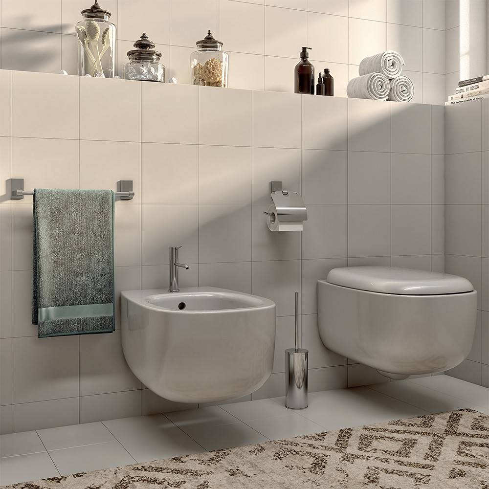 Portasalviette GEDY linea Maine da 35cm Cromato