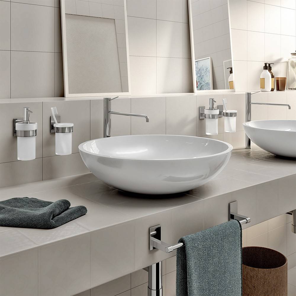 Portasalviette GEDY linea Maine da 35cm Cromato