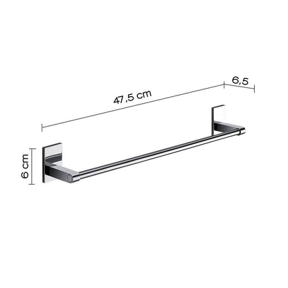 Portasalviette GEDY linea Maine da 45cm Cromato