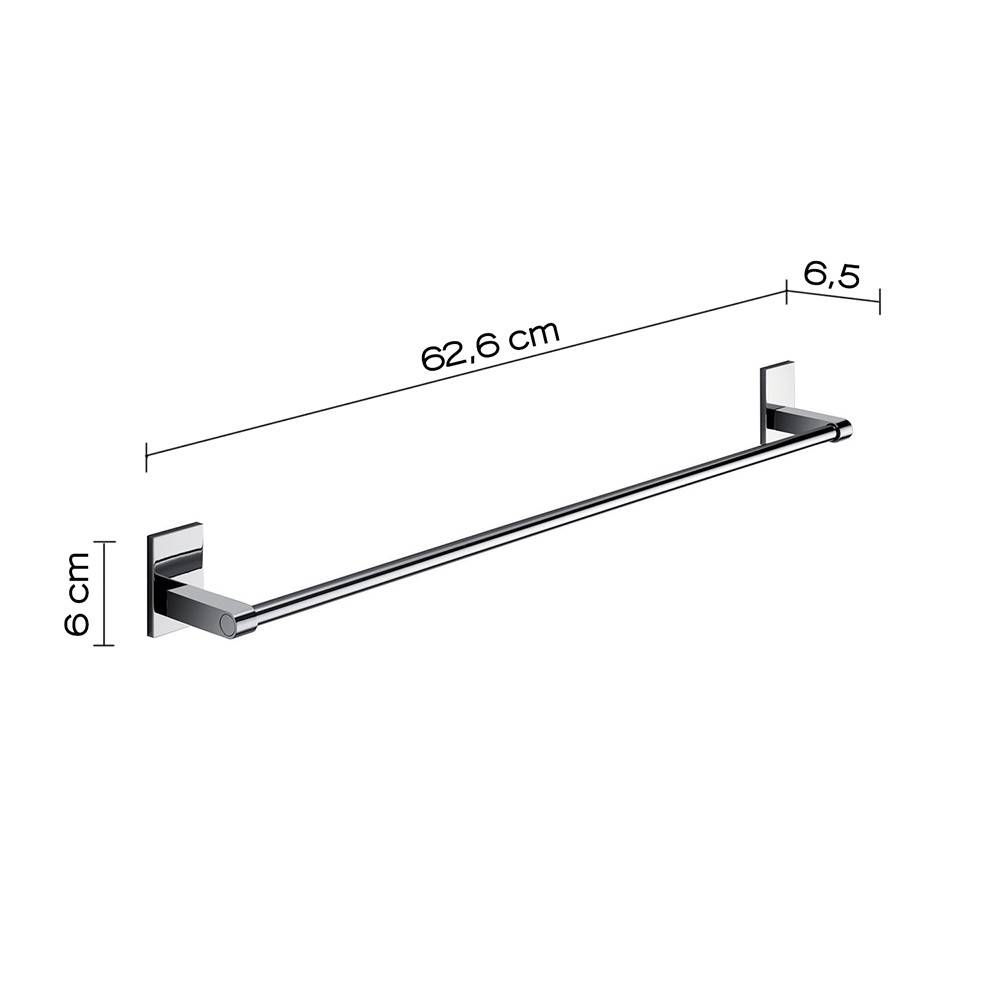 Portasalviette GEDY linea Maine da 60cm Cromato