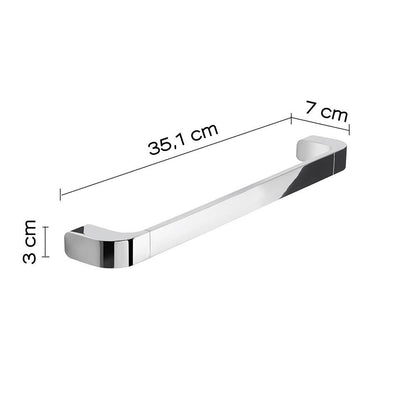 Portasalviette GEDY linea Outline da 35cm Cromato