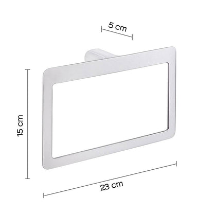 Portasalviette GEDY linea Pirenei ad anello Cromato