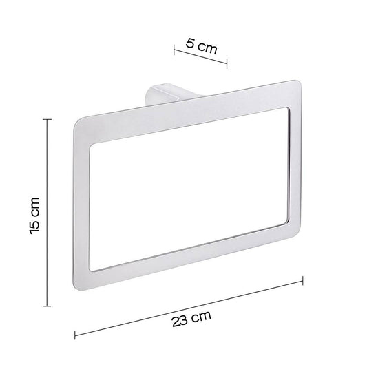 Portasalviette GEDY linea Pirenei ad anello Cromato