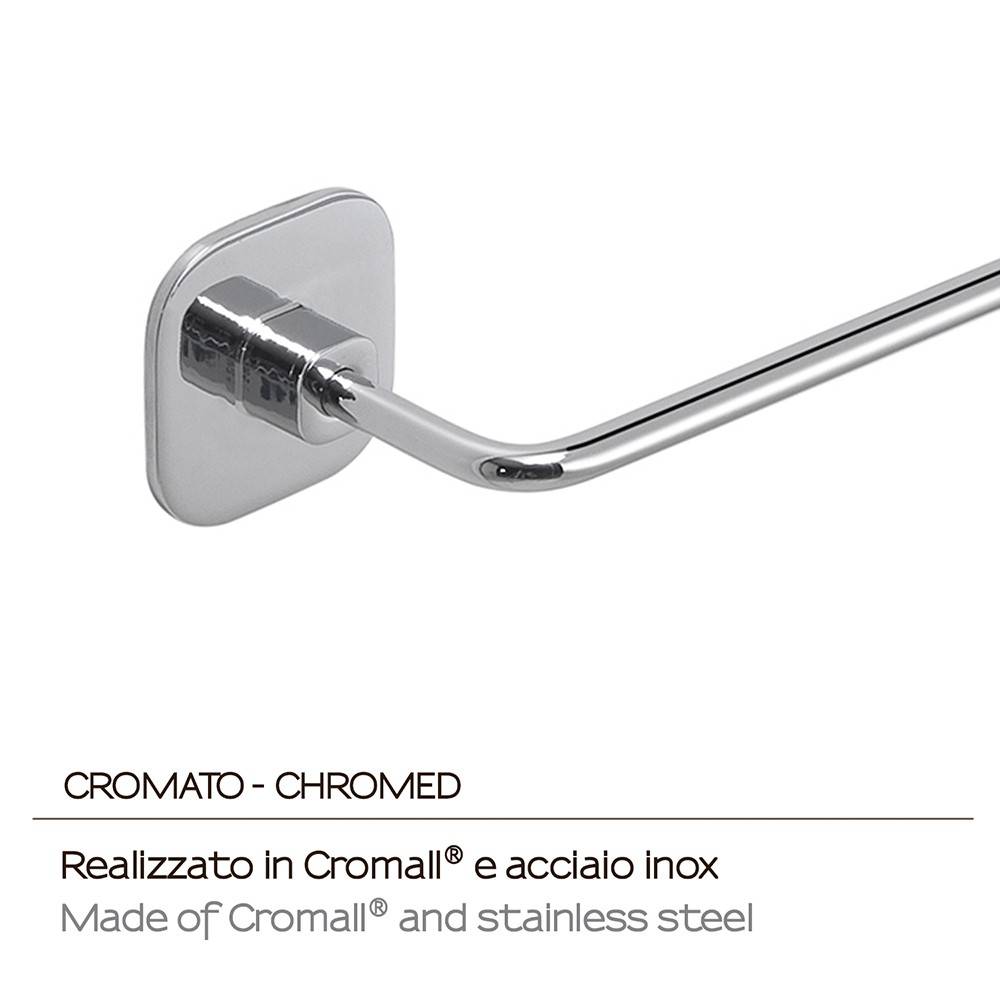 Portasalviette GEDY linea Teide da 30cm Cromato