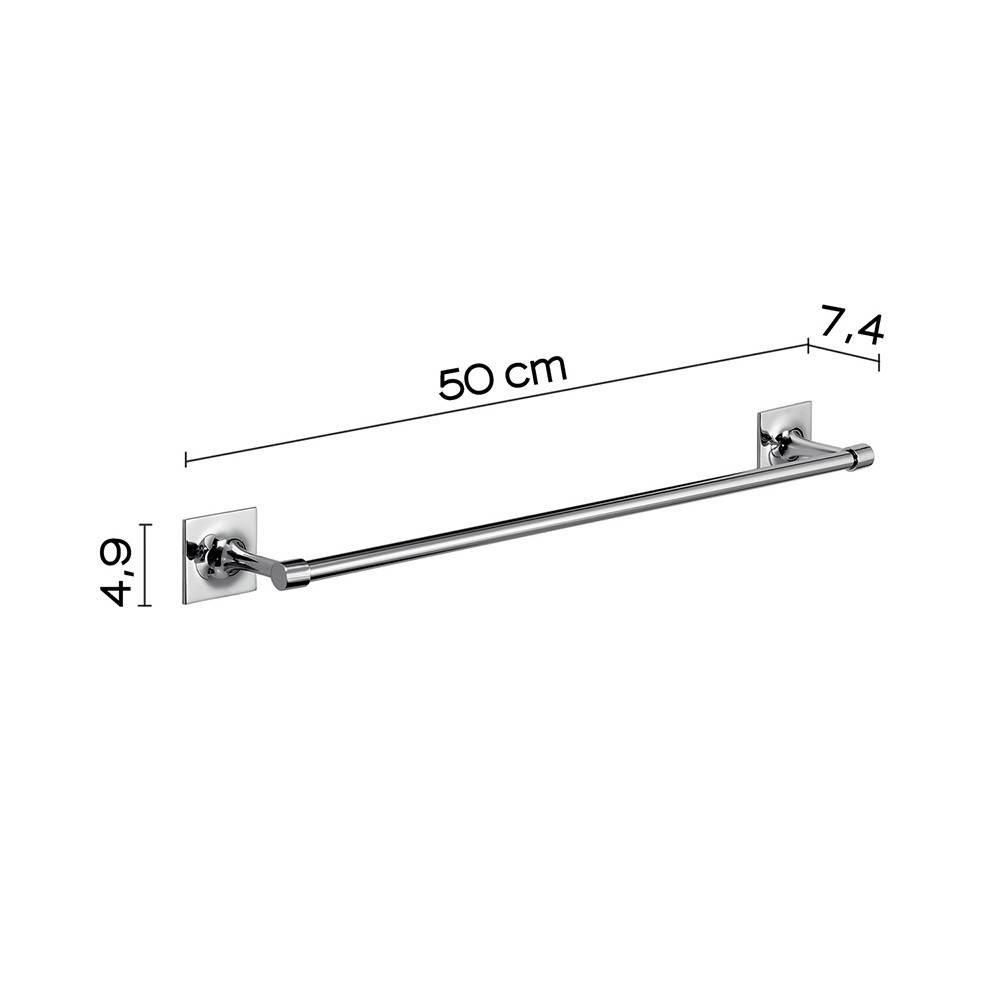 Portasalviette GEDY linea Wizard da 50cm Cromato