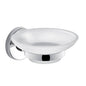 GEDY Felce series wall-mounted soap dish in chromed steel