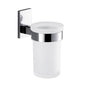 GEDY Maine wall-mounted toothbrush holder in chrome-plated steel