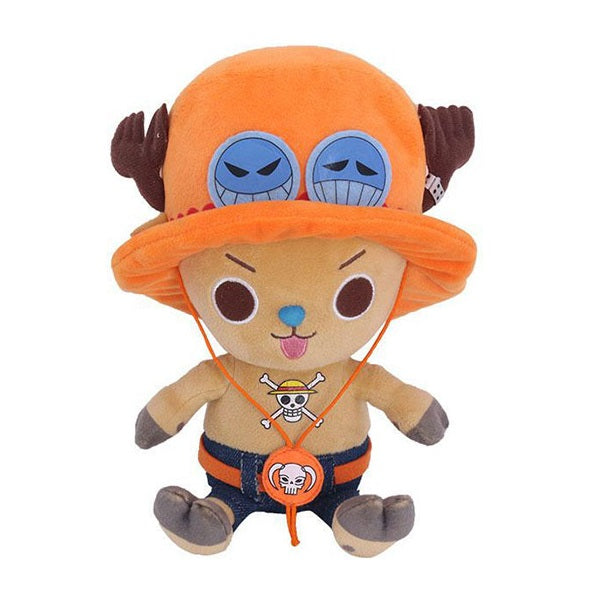 Plüschtier One Piece Chopper X Portgas Ace Design Sakami Plüsch 25cm Stofftier Op