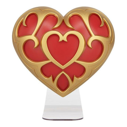 Paladone Tischlampe – The Legend Of Zelda (Heart Container Light) LED Rot USB Sammlerstück Herz