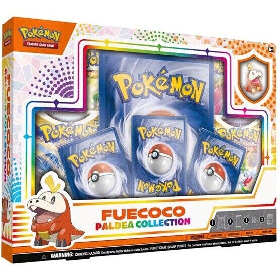 Pokemon Collezione Paldea (Fuecoco) Gioco Di Carte Collezianabili Espansione Eng