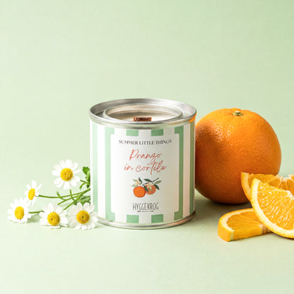 Pranzo in cortile | agrumi ed erbe aromatiche
