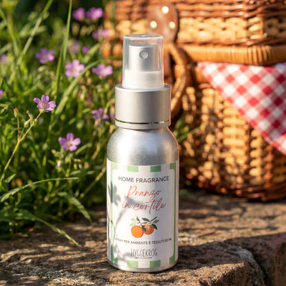Pranzo in cortile | agrumi ed erbe aromatiche