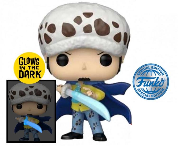 Funko Pop! Animation One Piece - (1894) Trafalgar Law W/ Blue Anesthesia Gitd