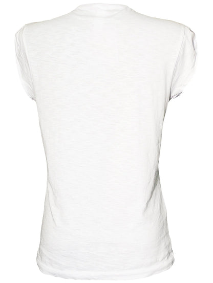 T-shirt Donna Slub Cotone Bio 'Prendi il Numero'