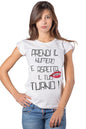 Women's Street Style T-shirt 'Take a Number' - Organic Cotton