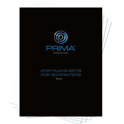 PRIMACREATOR NFEP FILM SHEETS FOR 3D PRINTERS - 200 X 270 MM - 2-PACK
