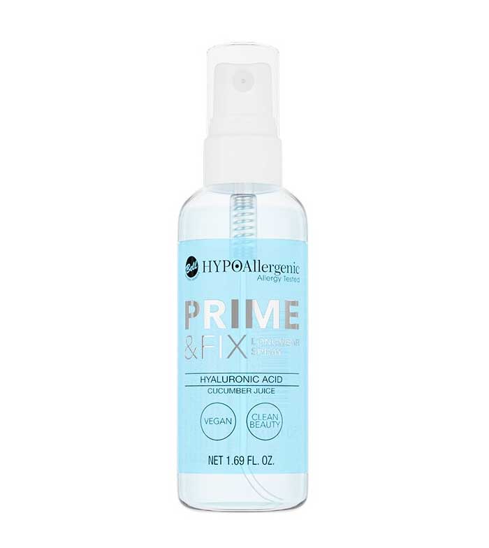 HypoAllergenic Prime&Fix Make-up Fixier- und Grundierungsspray mit Hyaluronsäure 50 ml