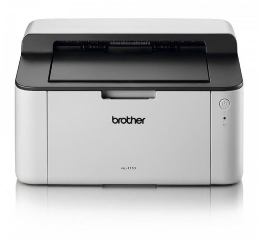 BROTHER STAMPANTE LASER B/N 20PPM USB HL-1110 BIANCO/NERO FORMATI STAMPA A4 USB