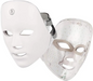 Lifting facial beauty-Maschera Facciale e per il Collo con LED a 7 Colori Senza Fili, Dispositivo di Bellezza per Ringiovanimento e Rassodamento della Pelle