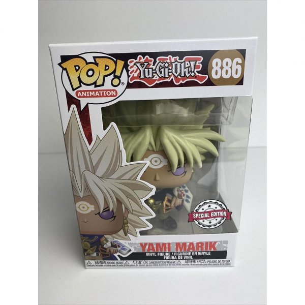 Funko Pop Yu-Gi-Oh Yami Marik 886 Special Edition Gitd Vinyl Limited Figur