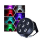 Lighthouse Spotlight 6 Led Rgb Par Strobe Lights Flash Music Disco Projector Light
