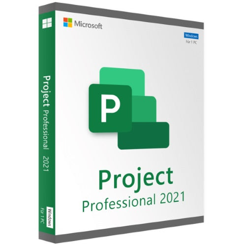 Microsoft Project 2021 Professional 2PC Digitale Lizenz (Windows) Digital Code