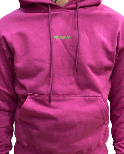 Propaganda felpa con cappuccio Ribs Hoodie 23SSPRFE132 purple