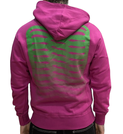 Propaganda felpa con cappuccio Ribs Hoodie 23SSPRFE132 purple