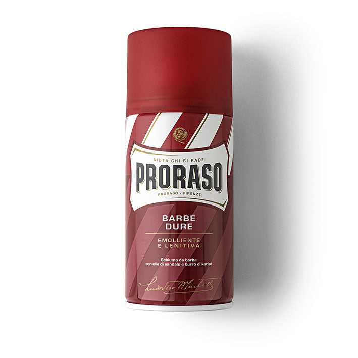 PRORASO SCHIUMA DA BARBA EMOLLIENTE BARBE DURE 400 ML