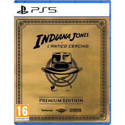 Indiana Jones E L'Antico Cerchio Premium Edition Ps5 Gioco Ita Playstation 5