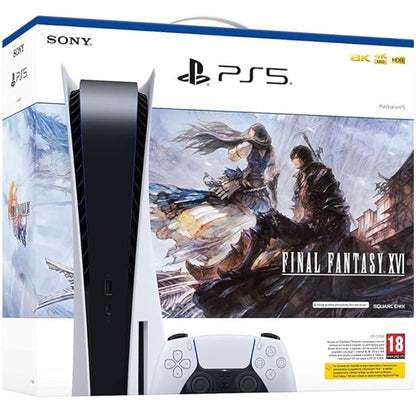 Sony Konsole Ps5 Standard 825Gb Weiß (Bundle) Playstation 5 + Final Fantasy Xvi
