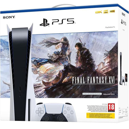 Sony Konsole Ps5 Standard 825Gb Weiß (Bundle) Playstation 5 + Final Fantasy Xvi