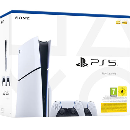 Sony Playstation 5 PS5 Slim Disc + 2 Pad Edition D-Chassis Konsole