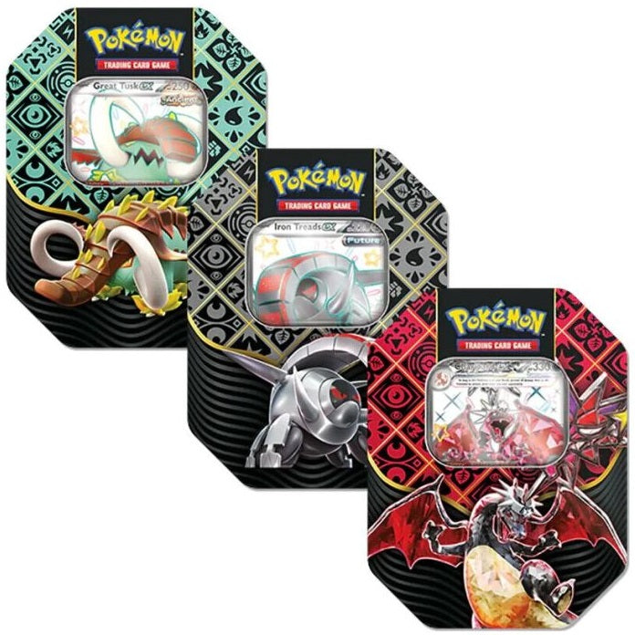 Pokemon Tin: Karmesin & Purpur Paldea Schicksale Ex Schillernd (Glurak)