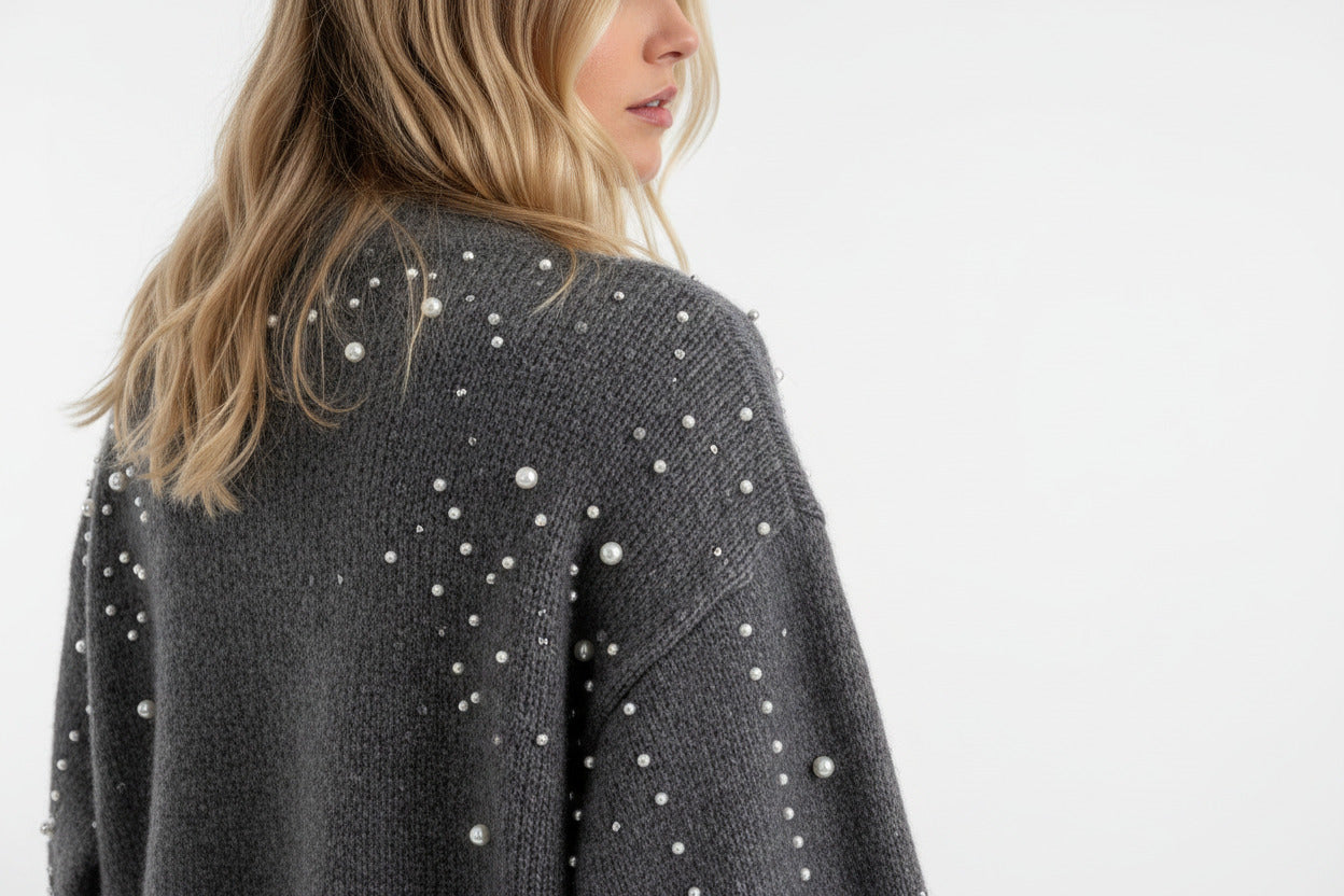 Pullover Donna Oversize Autunnale in Maglia Morbida – Caldo e Comodo