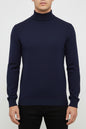 Aglione Men's Cotton and Cashmere – Elegant Winter Pullover