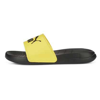 Puma ciabatta da ragazzo da mare piscina Popcat 20 PS 372017-26 pelè yellow-black