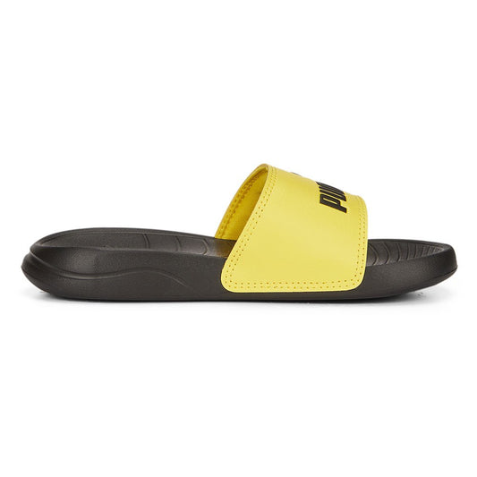 Puma ciabatta da bambino da mare piscina Popcat 20 PS 372313-26 pelé yellow-black