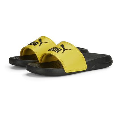 Puma ciabatta da bambino da mare piscina Popcat 20 PS 372313-26 pelé yellow-black