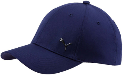 Puma Berrretto con visiera e lo metallico unisex Metal Cat Cap 021269-07 blu