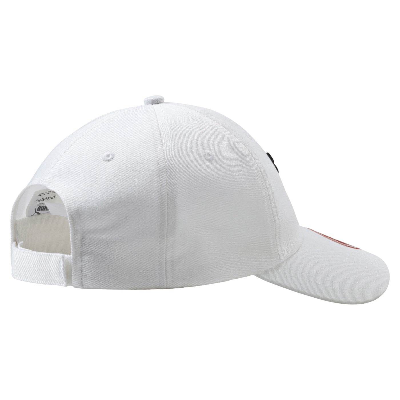 Puma cappellino con visiera curva unisex Ess Cap 052919 02 bianco
